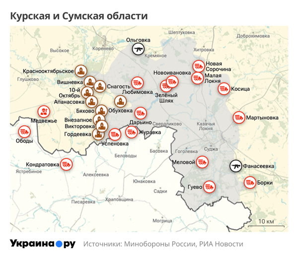 Курская и Сумская области