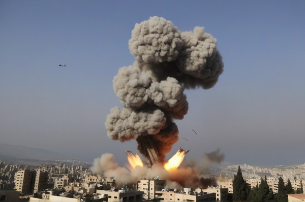 Израиль бомбит Ливан.