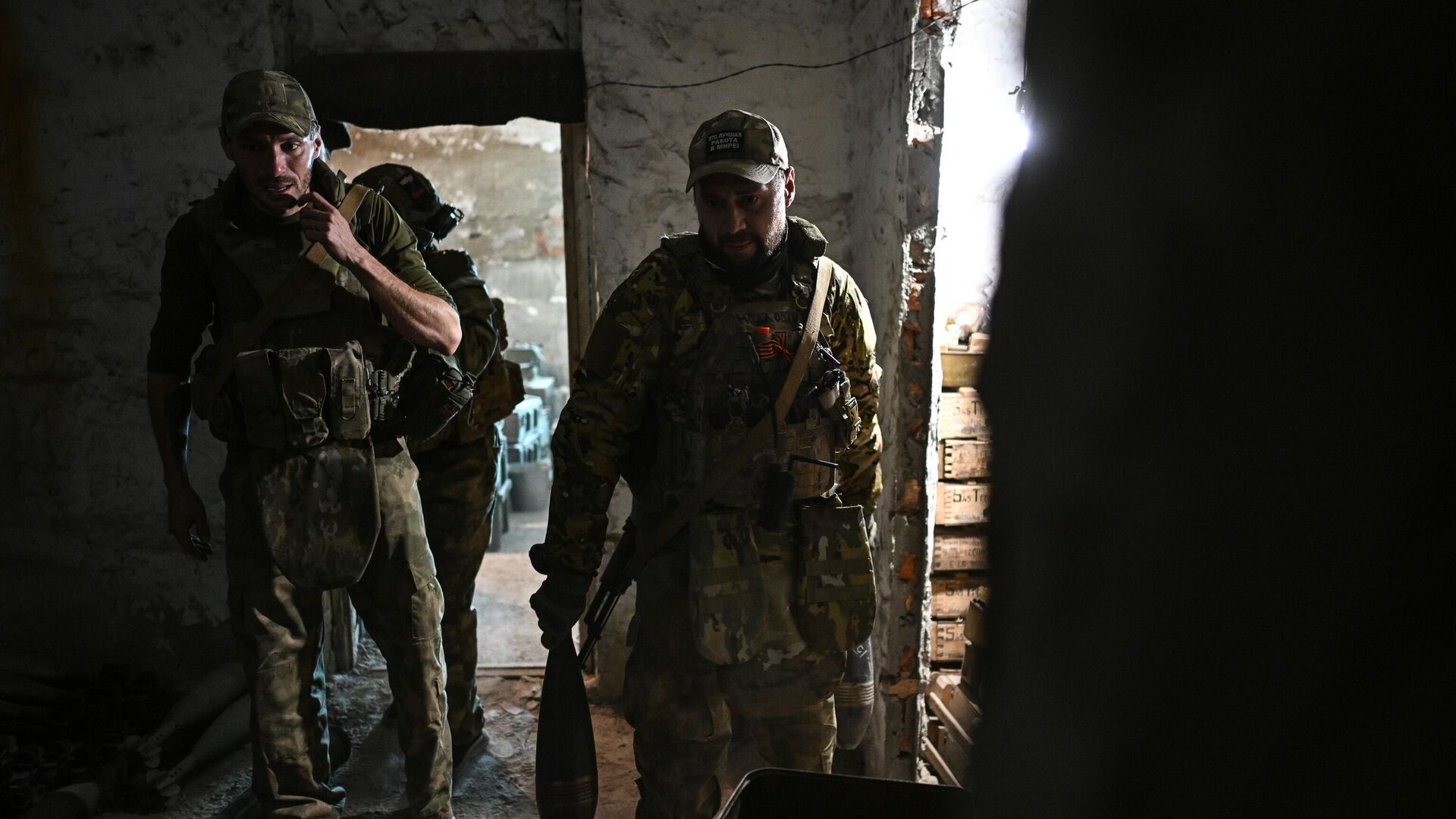 Работа минометного расчета спецназа Ахмат - РИА Новости, 1920, 23.09.2025