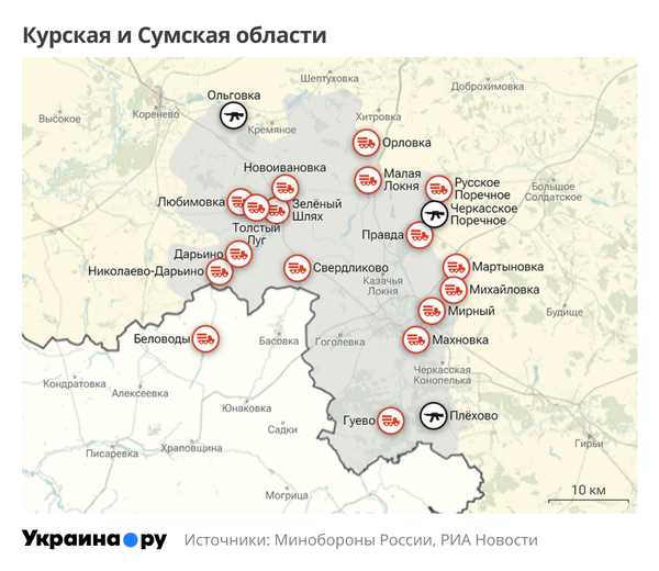 Курская и Сумская области