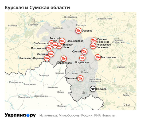 Курская и Сумская области
