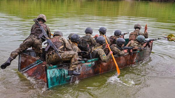 Фото: Думаська, новобранцы ВСУ во время военной подготовки 