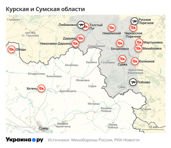 Курская и Сумская области