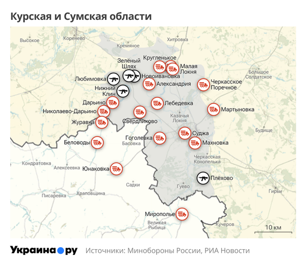 Курская и Сумская области