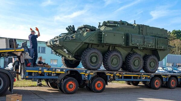 Канадские БТР LAV 6.0 ACSV Super Bison (8х8)