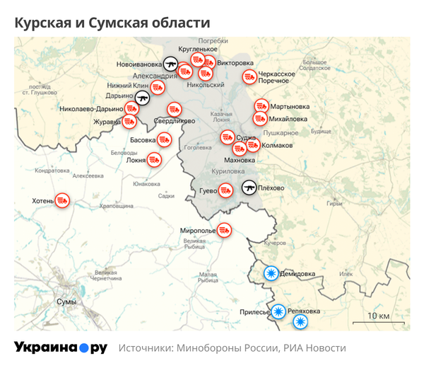 Курская и Сумская область