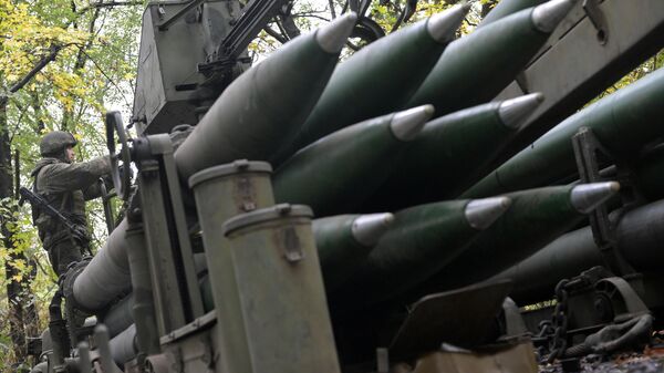 Боевая работа расчета РСЗО Ураган ЦВО на Покровском направлении