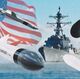 Коллаж: томагавки США, ракеты 