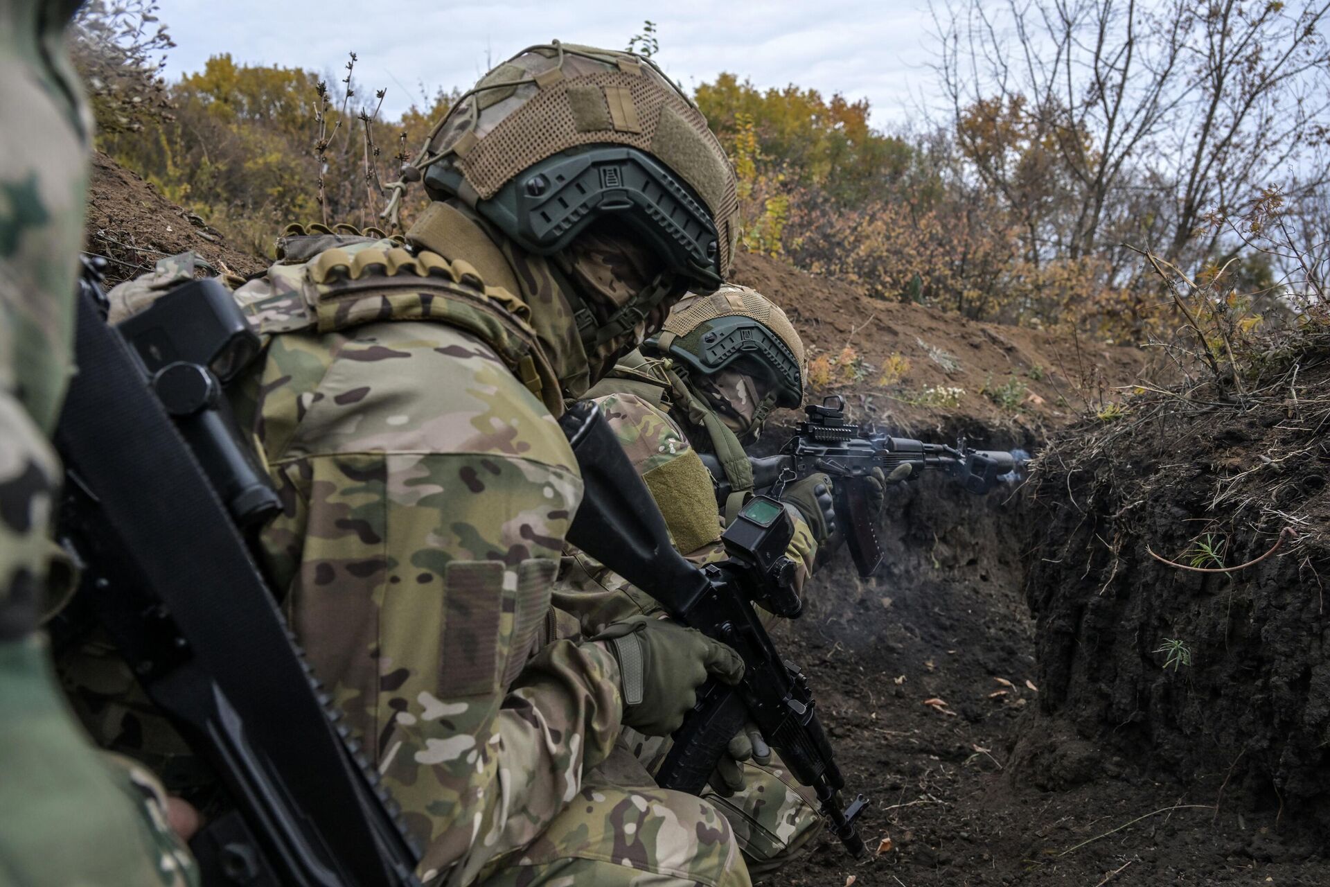 Разведчики 25-й общевойсковой армии группировки войск Запад - РИА Новости, 1920, 09.11.2024