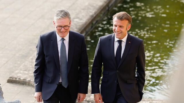 © X / Emmanuel Macron / Кир Стармер и Эммануэль Макрон