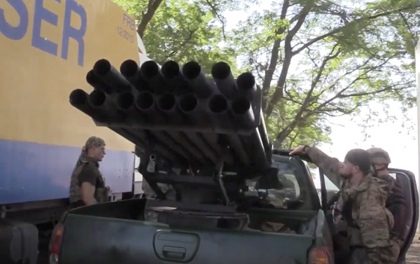 Украинские кустарные РСЗО