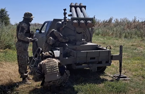 Украинские кустарные РСЗО