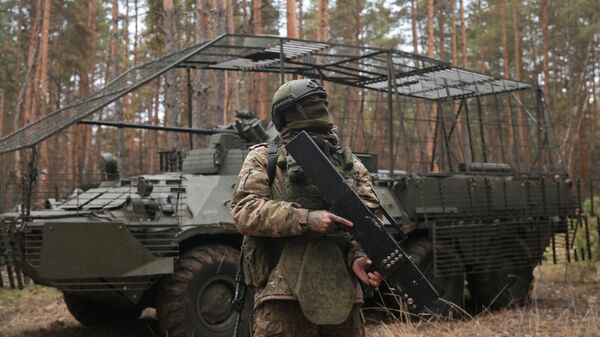 Подразделение РХБЗ группировки войск Запад