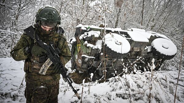 Военнослужащие батальонно-тактической группы Каштана спецназа Ахмат