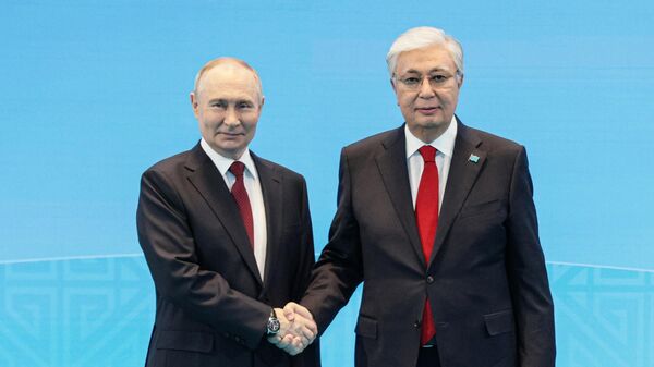 Государственный визит президента РФ В. Путина в Казахстан