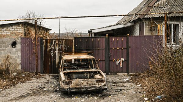 Освобожденный город Селидово в ДНР