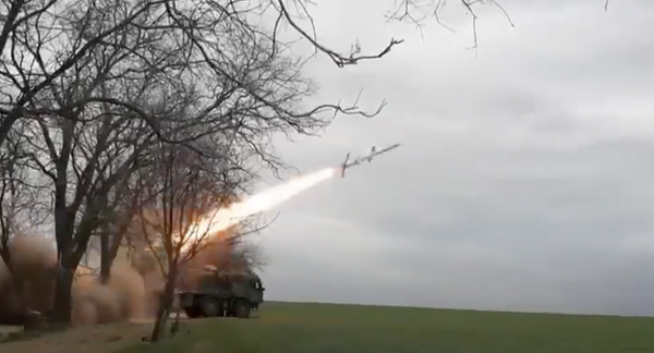 Испытания украинской крылатой противокорабельной ракеты Нептун