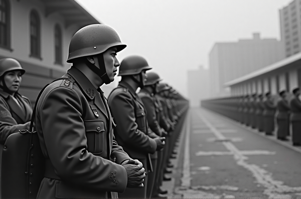 Южная Корея, военное положение