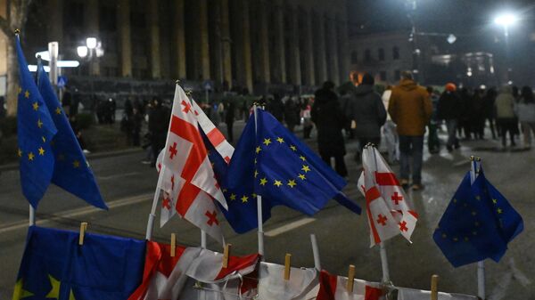 Протесты в Тбилиси