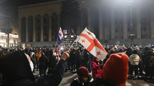 Протесты в Тбилиси