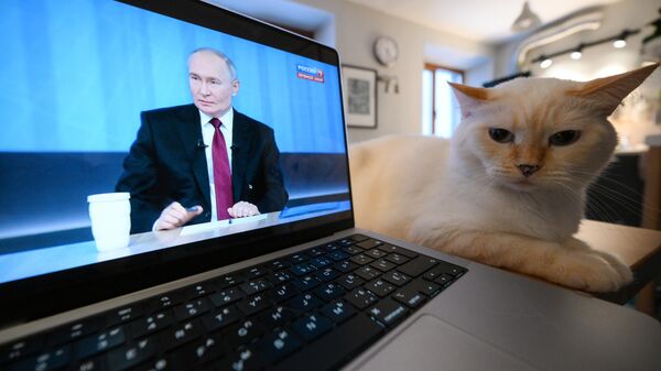 Трансляция программы Итоги года 2024 с Владимиром Путиным