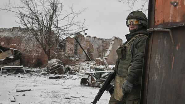 Военнослужащие в зоне СВО