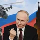 Коллаж: Путин, военная техника, Россия, Кремль 