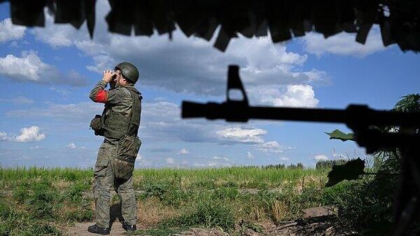 Фото: военнослужащий ВСУ 