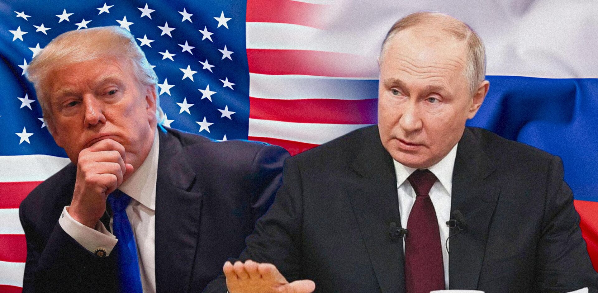 Коллаж: Трамп и Путин - РИА Новости, 1920, 31.01.2025