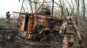 Военнослужащие батальонной тактической группы (БТГР) Каштана спецназа Ахмат