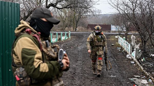 Военнослужащие батальонной тактической группы (БТГР) Каштана спецназа Ахмат