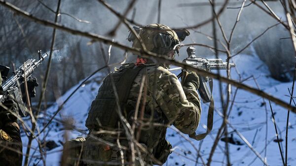 Боевая подготовка штурмовых подразделений ЦВО, участвовавших в освобождении населенного пункта Дзержинск в ДНР