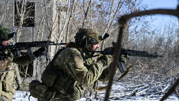 Боевая подготовка штурмовых подразделений ЦВО, участвовавших в освобождении населенного пункта Дзержинск в ДНР