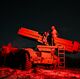 Работа РСЗО 9К57 Ураган добровольческого отряда Барс-22 Тигр в Курской области Работа РСЗО 9К57 Ураган добровольческого отряда Барс-22 Тигр в Курской области