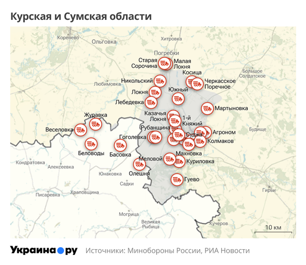 Курская и Сумская области