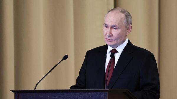 Президент Владимир Путин принял участие в заседании коллегии Федеральной службы безопасности