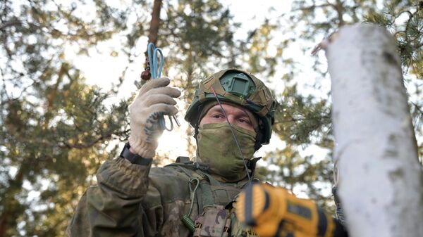 Боевая работа разведчиков 169 бригады на Краснолиманском направлении