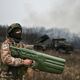 Боевая работа РСЗО Град группировки Запад на Краснолиманском направлении СВО