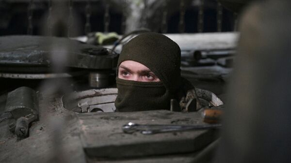 Подразделение РХБЗ группировки войск Запад