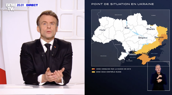 Обращение президента Франции Эмманюэля Макрона к нации 5 марта