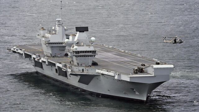 © commons.wikimedia.org / FRPU (E) Royal Navy/MOD / Royal Navy, HMS Queen Elizabeth Европа отправит флот и авиацию на Украину, обстрелы и налёты. Главное на Украине на 13:00 30 марта