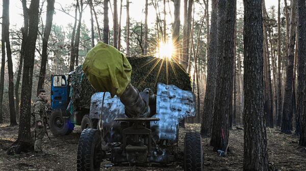 Боевая работа артиллеристов отдельного батальона АрБат в Курской области Боевая работа артиллеристов отдельного батальона АрБат в Курской области