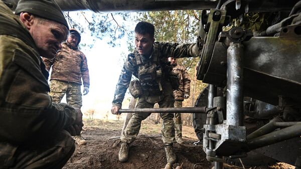 Боевая работа артиллеристов отдельного батальона АрБат в Курской области Боевая работа артиллеристов отдельного батальона АрБат в Курской области