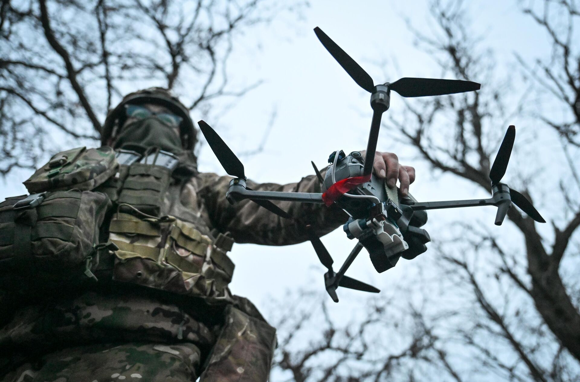 Боевое слаживание штурмовиков и расчетов БПЛА группировки Запад на Краснолиманском направлении - РИА Новости, 1920, 23.09.2025