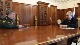 Президент Владимир Путин встретился с начальником Генштаба ВС РФ Валерием Герасимовым