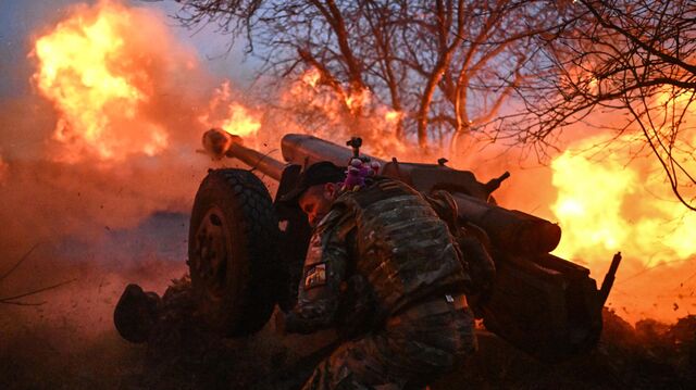 © РИА Новости . Сергей Бобылев / Расчет гаубицы Д-30 спецназа `Ахмат` МО РФ Самое страшное – остаться с русскими один на один. Что обсуждают украинские военные и эксперты