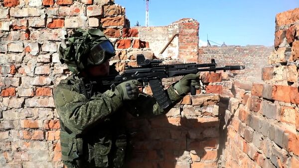 Боевая работа военнослужащих России и КНДР в Курской области
