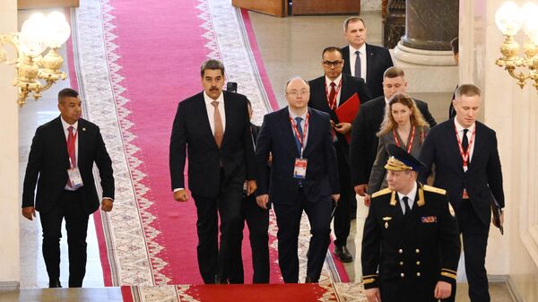 Встреча президента РФ В. Путина  и президента Венесуэлы Н. Мадуро