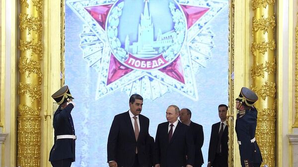 Путин и Мадуро перед началом российско-венесуэльских переговоров
