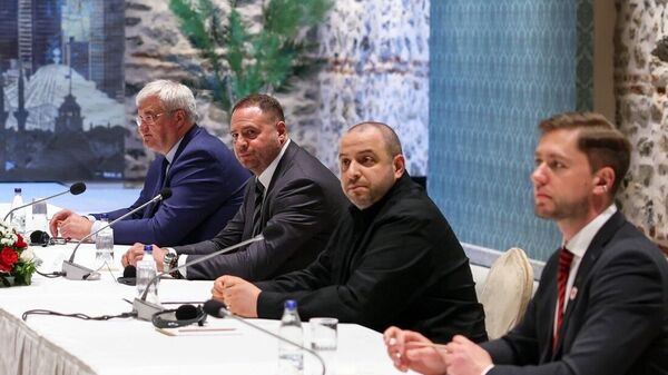 Встреча делегаций США, Турции и Украины Встреча делегаций США, Турции и Украины